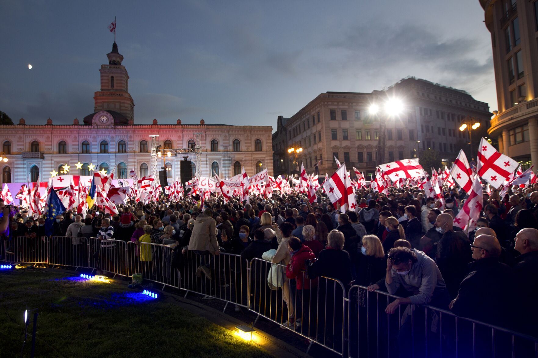 APTOPIX Georgia Saakashvili